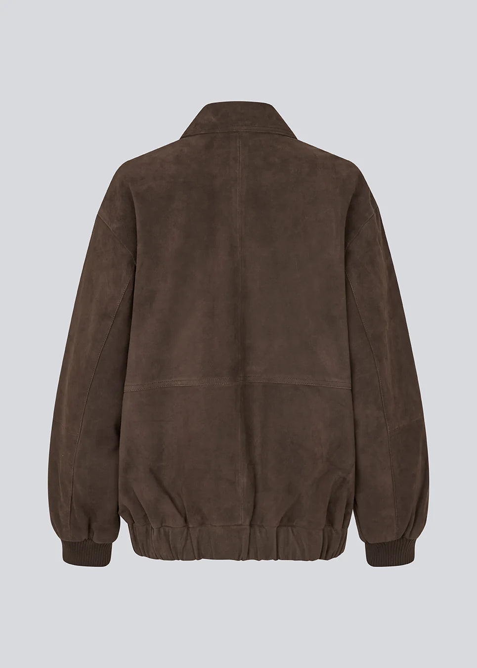 Barkmd leather jacket - Seal Brown