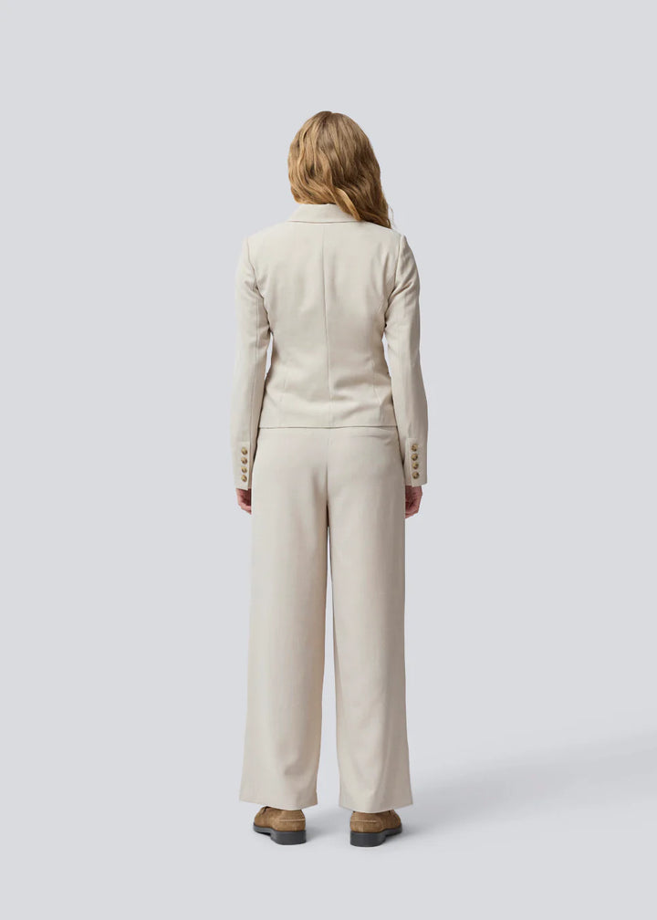 GaleMD 2 short blazer, Tailored Blazer - Beige melange