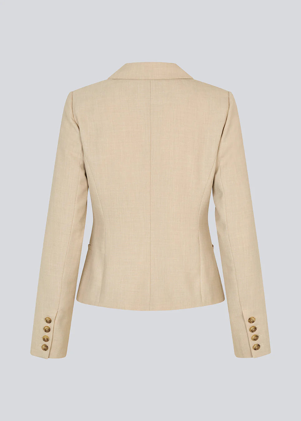 GaleMD 2 short blazer, Tailored Blazer - Beige melange