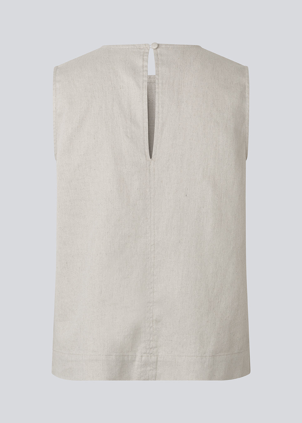 Galemd linen top - Beige melange