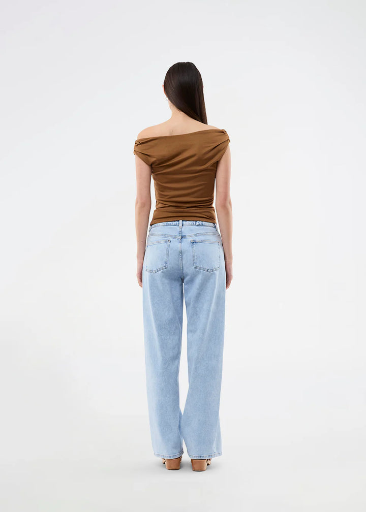 Himamd off-shoulder top - Nuthatch