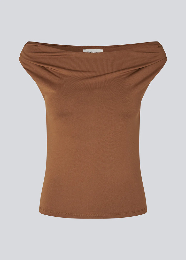 Himamd off-shoulder top - Nuthatch