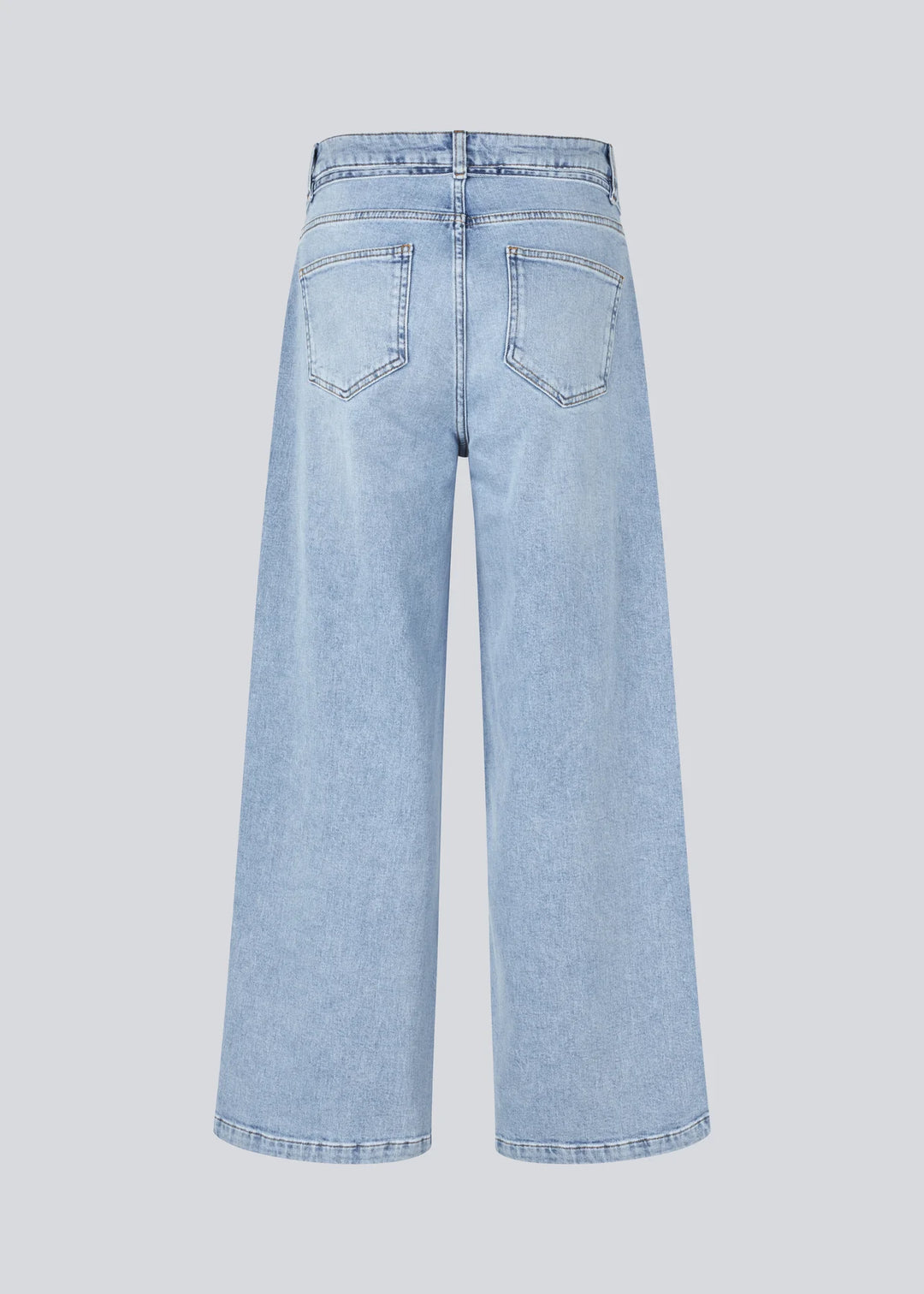 IsoldeMD solid pants - Bleach blue wash