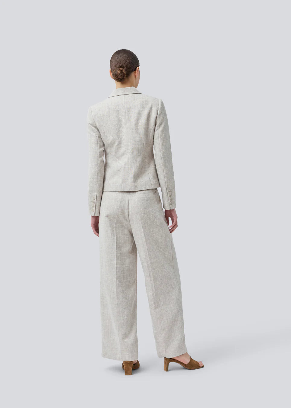 KieraMD pants - Beige melange