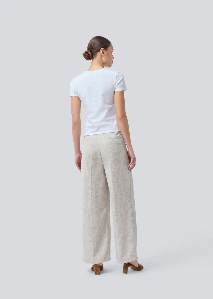 KieraMD pants - Beige melange
