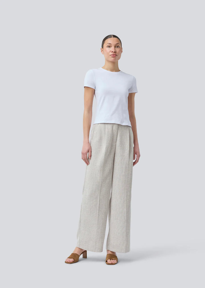 KieraMD pants - Beige melange