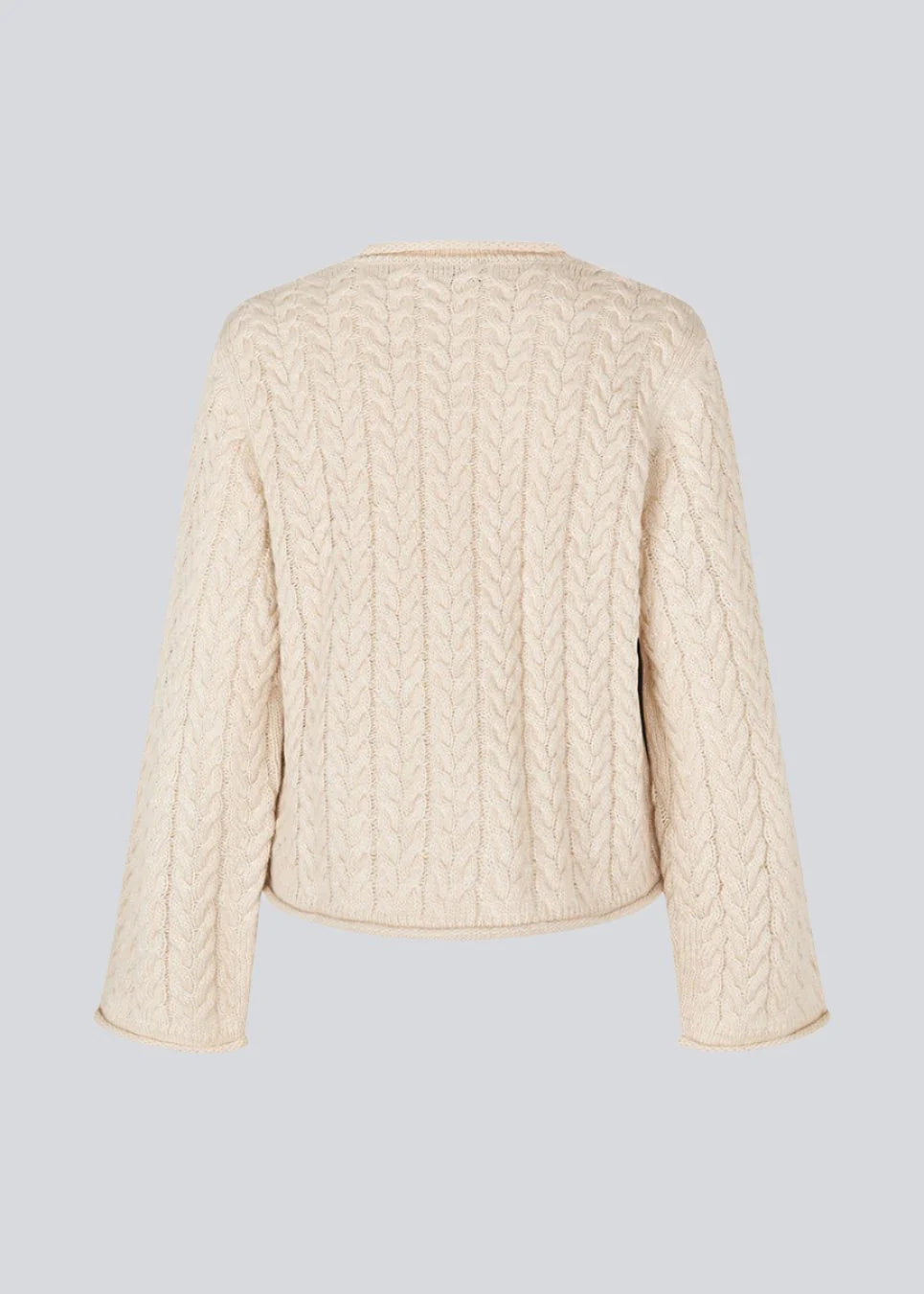 KurtisMD o-neck, Knit sweater - Summer Sand