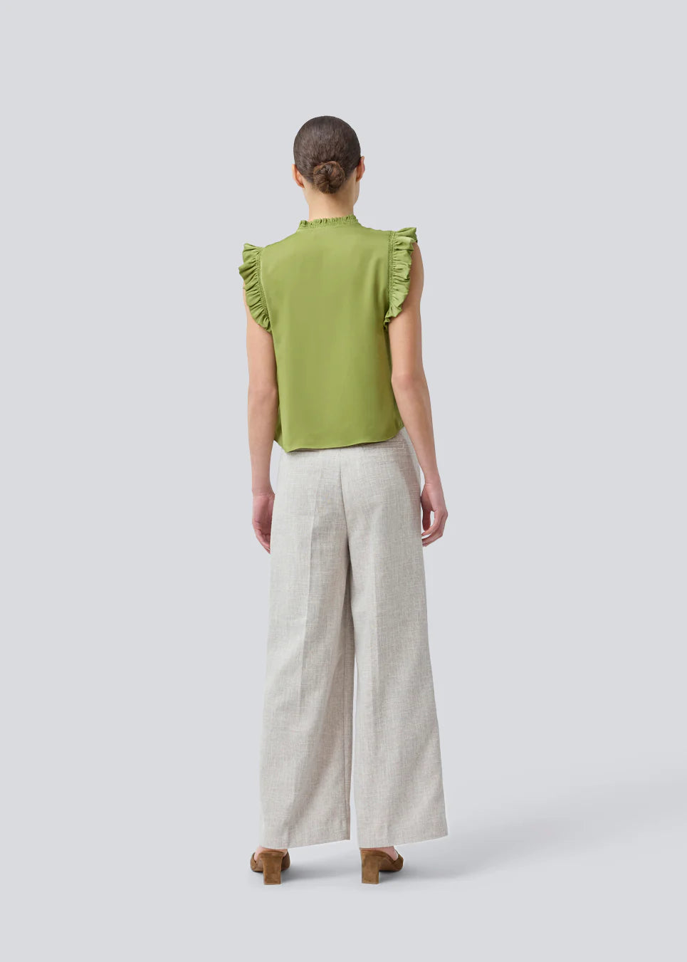 KieraMD pants - Beige melange