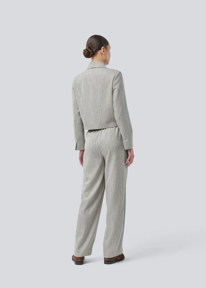 Popemd jacket - Herringbone speckle