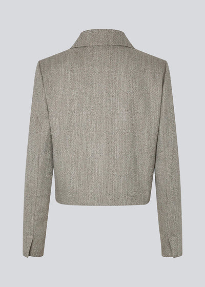 Popemd jacket - Herringbone speckle