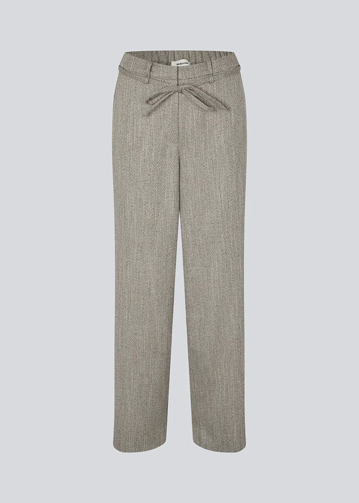 Popemd pants - Herringbone speckle