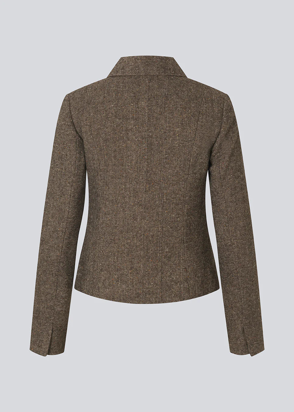 Rockymd blazer - Dark Brown melange