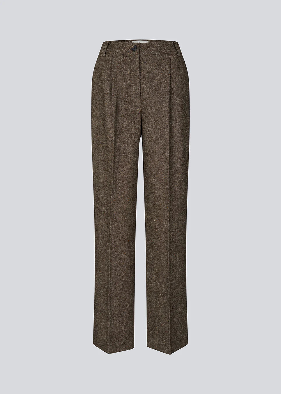 Rockymd pants - Dark Brown melange