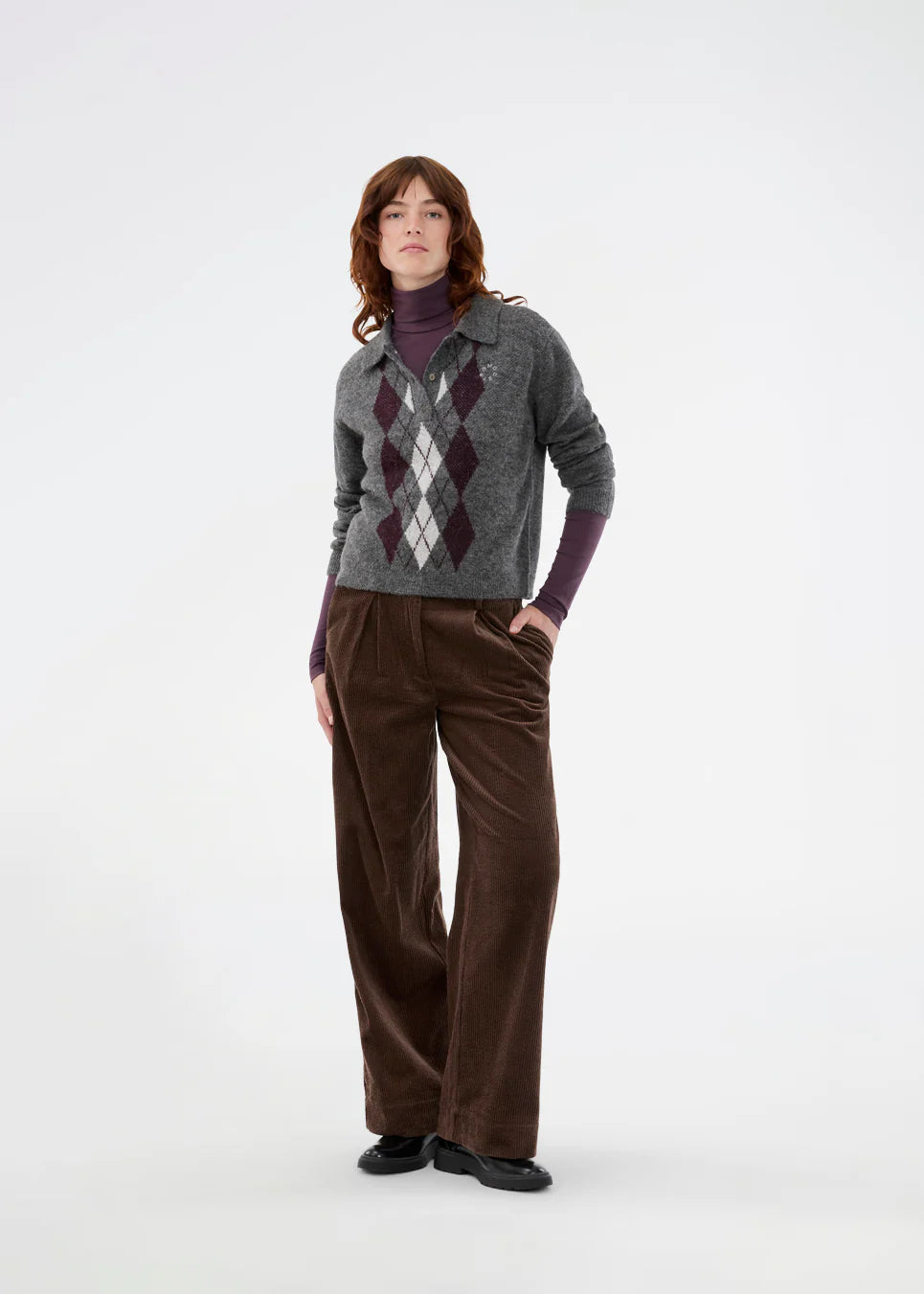 Roganmd polo - Diamond Check