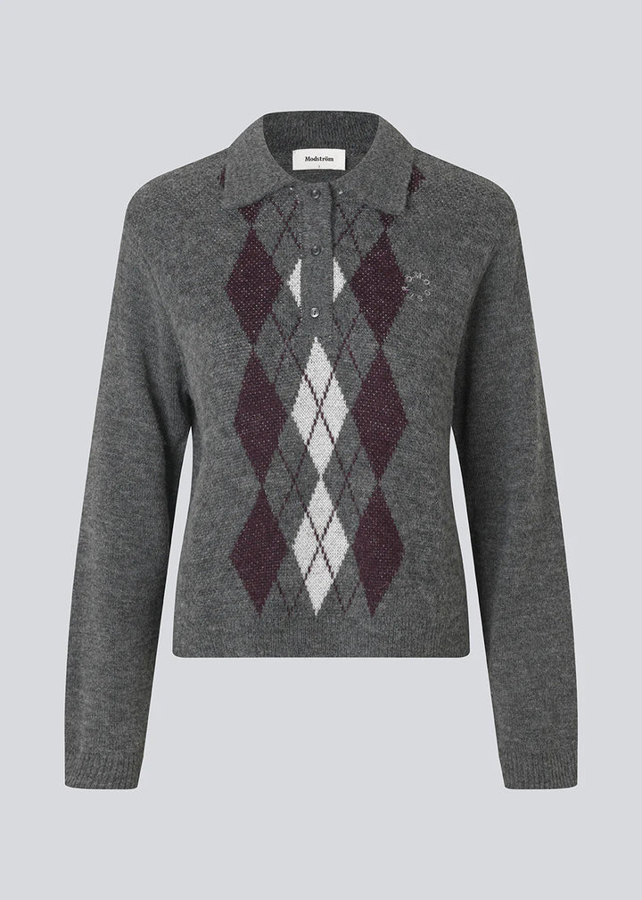 Roganmd polo - Diamond Check
