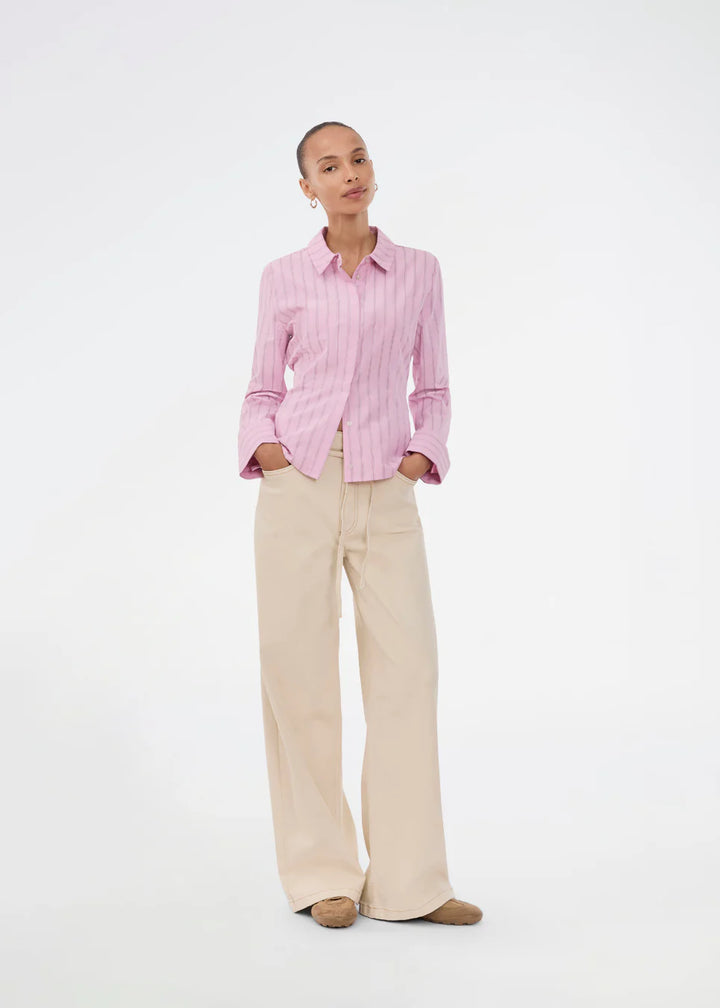 Starleemd shirt - Pink Stripe