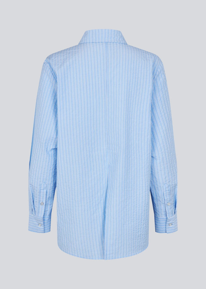 Viggemd stripe shirt - Blue and white stripe