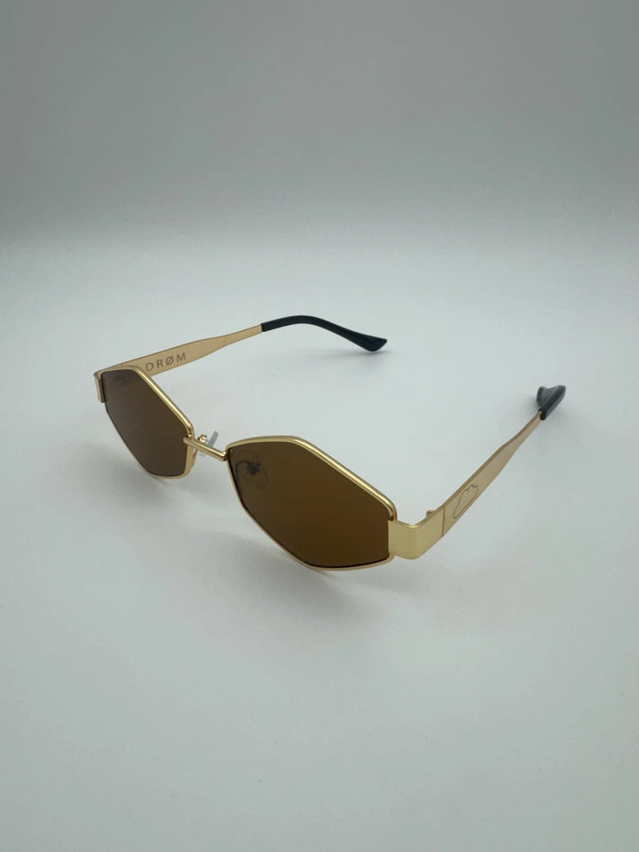Solbriller - Nicky - Gold/brown