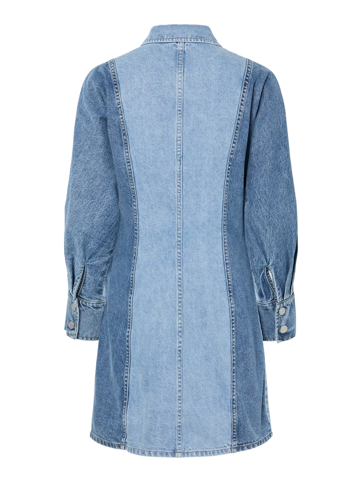 Yasfaro Ls Denim Dress
