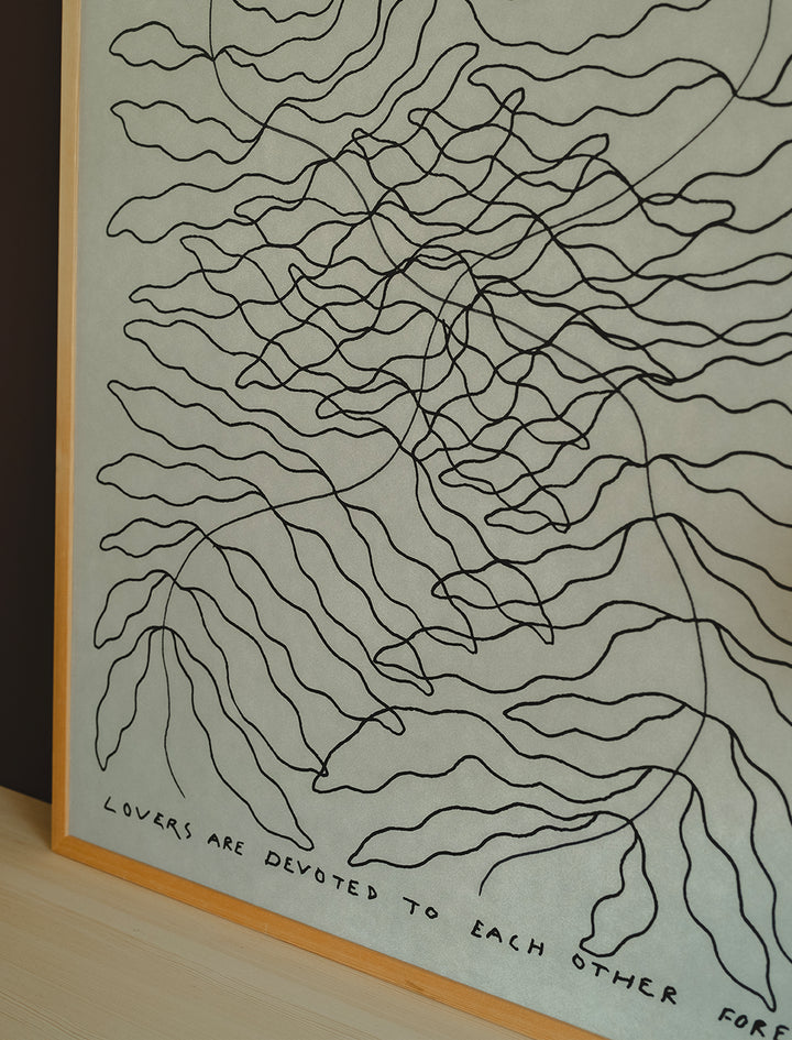 Plakat - Lovers - 70x100cm