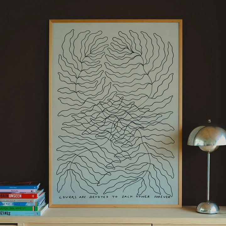 Plakat - Lovers - 70x100cm