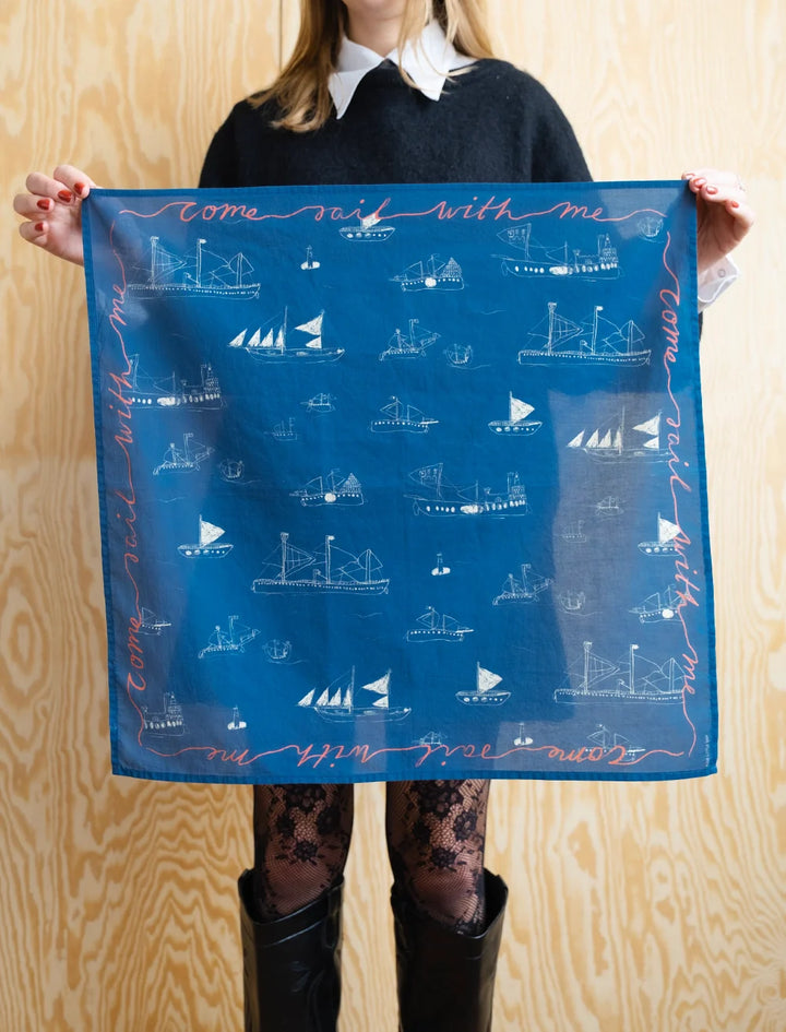 Ohoy - skjerf - Blue