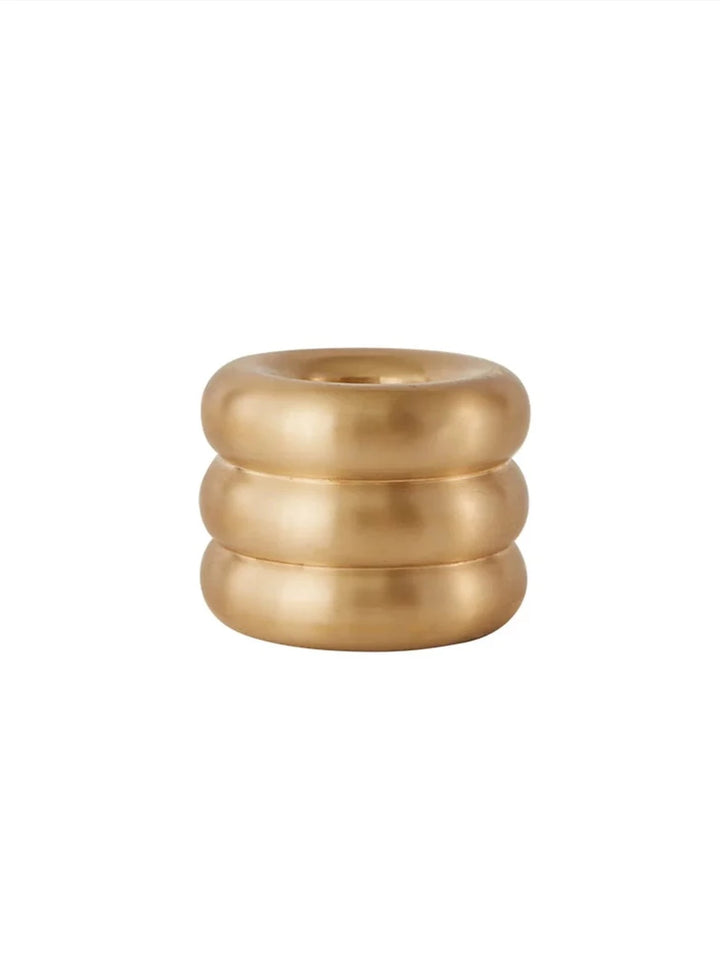 Savi Solid Brass Candleholder