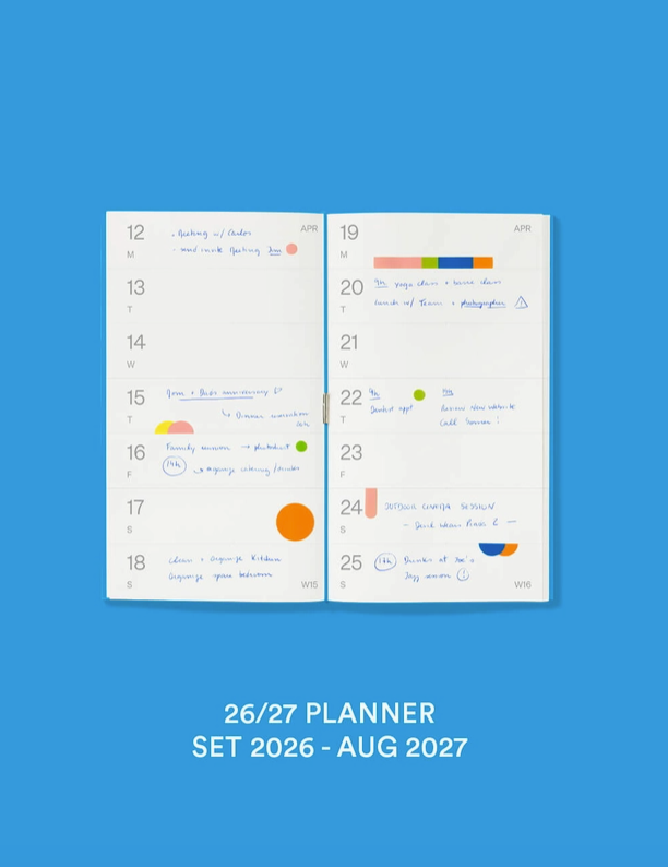 Notebook Refill - 26/27 Planner