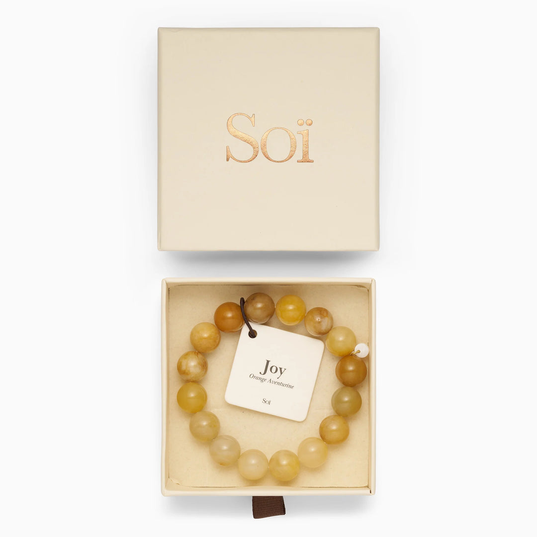 Armbånd - Chunky - Orange Aventurine (Joy)
