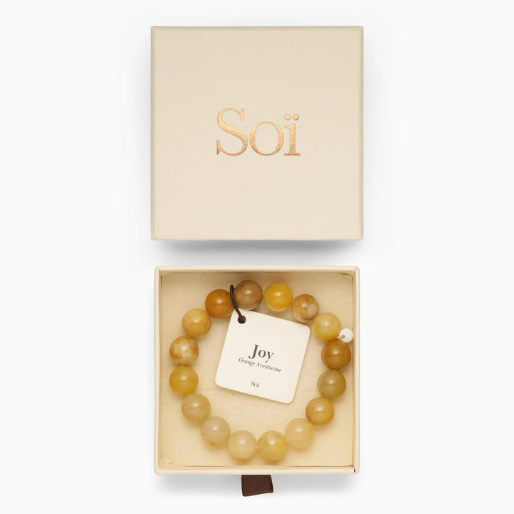 Armbånd - Chunky - Orange Aventurine (Joy)