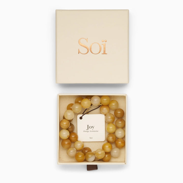 Halskjede - Faro - Orange Aventurine (Joy)