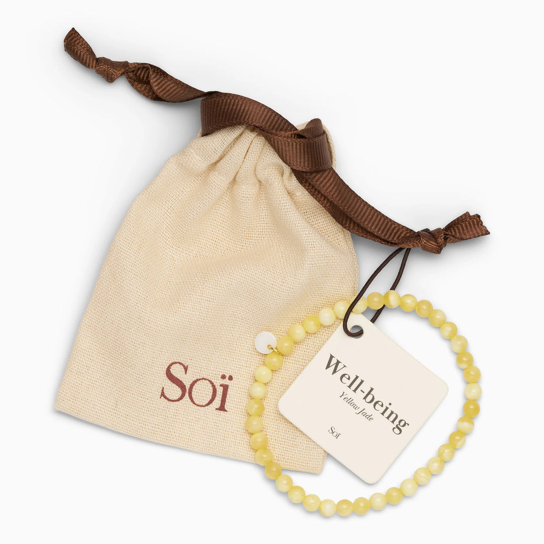 Armbånd - Petite - Yellow Jade (Well-being)
