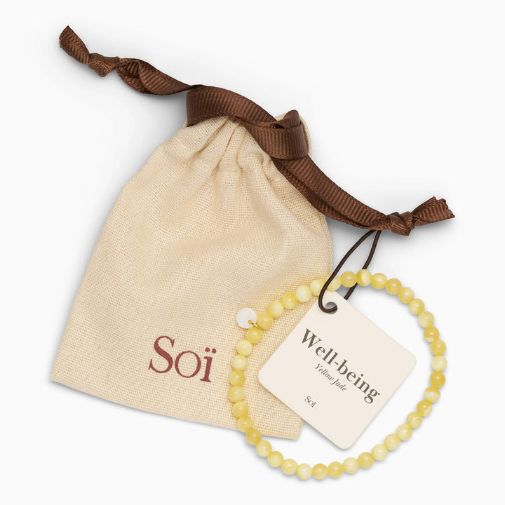 Armbånd - Petite - Yellow Jade (Well-being)