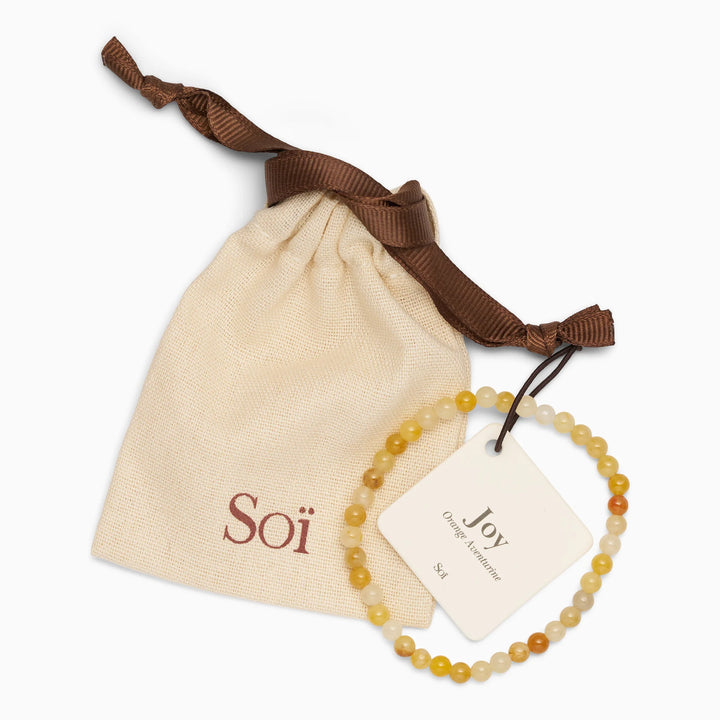 Armbånd - Petite - Orange Aventurine (Joy)