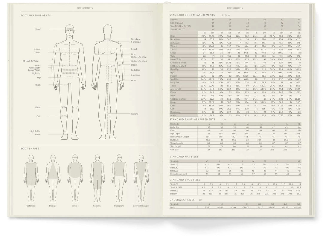 Fashionary Menswear Sketchbook A5