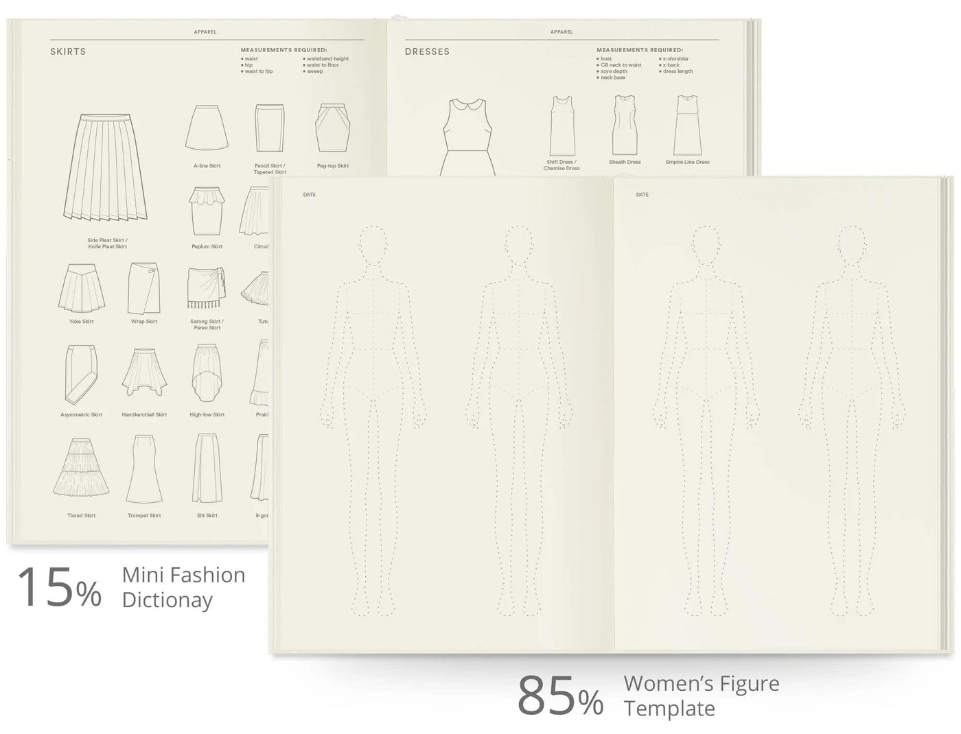 Fashionary Womenswear Sketchbook A5