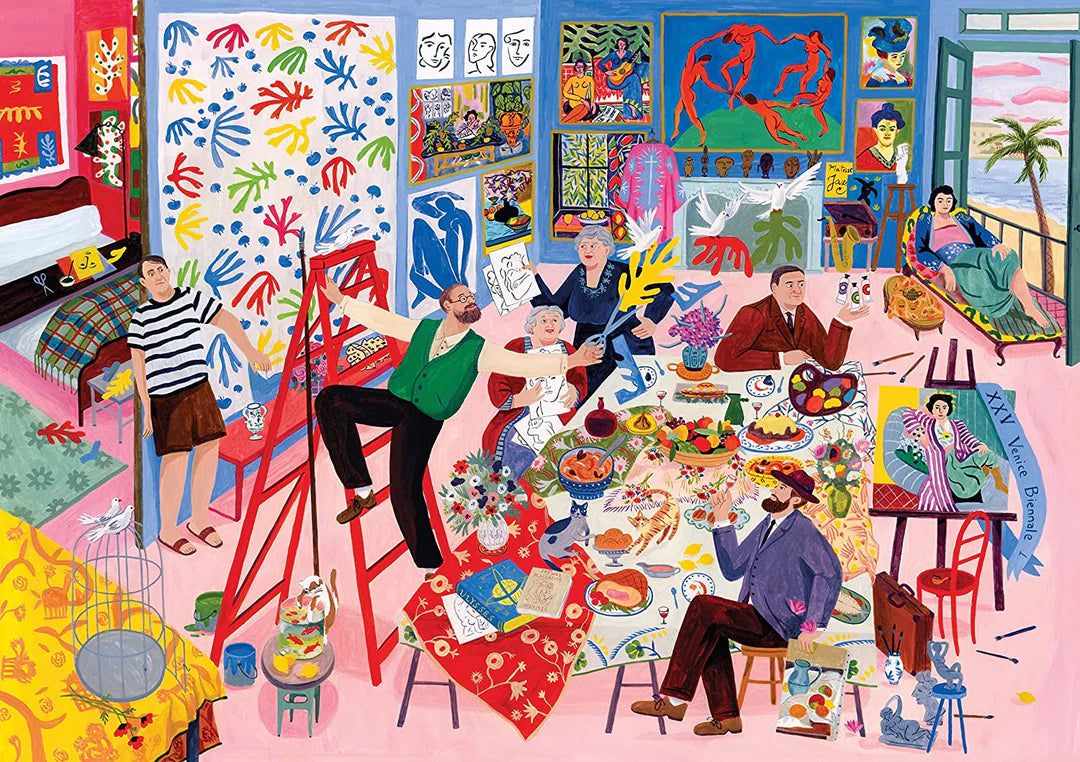Dinner with Matisse - Puslespill med 1.000 brikker