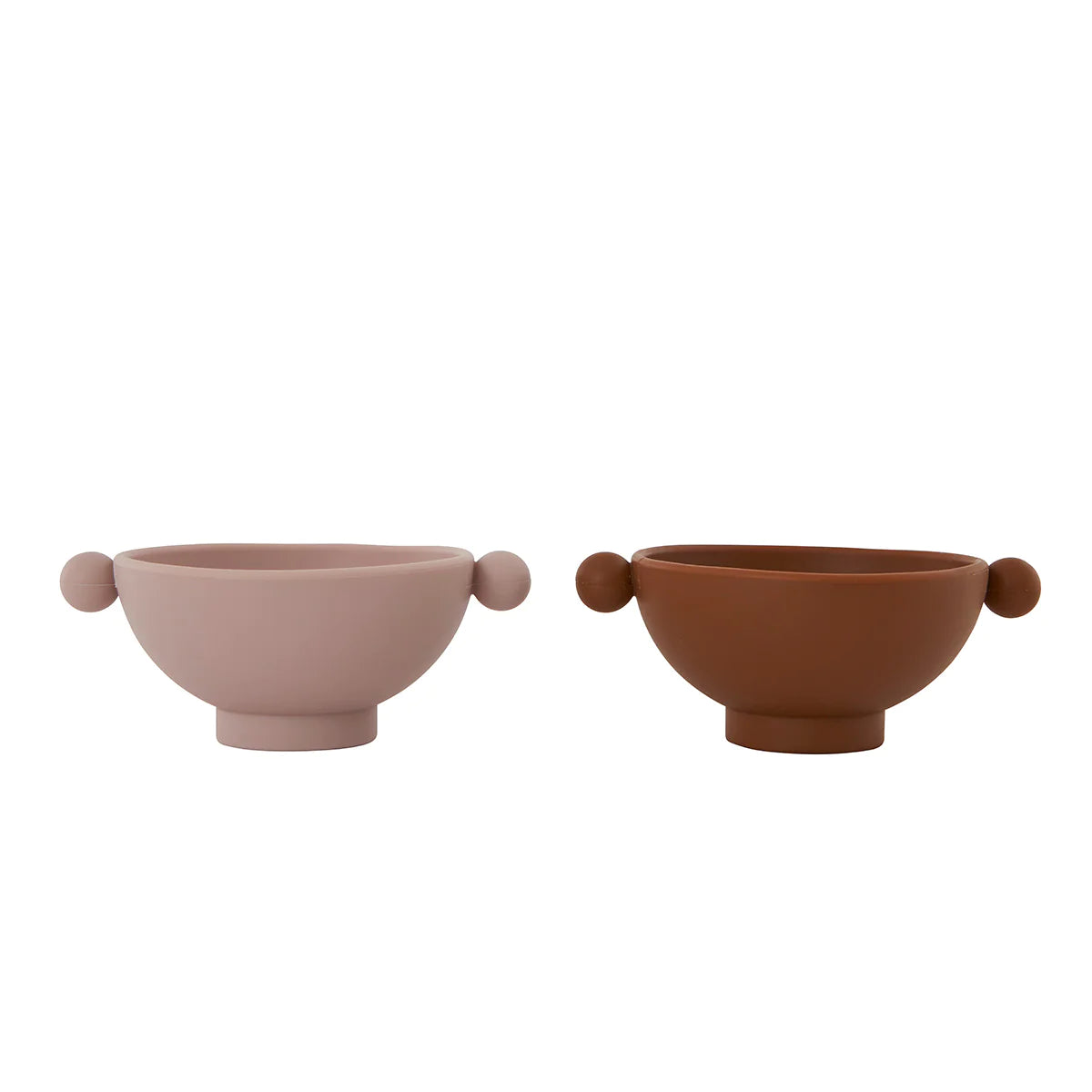 Tiny Inka Bowl - Pack of 2 - Caramel / Rose