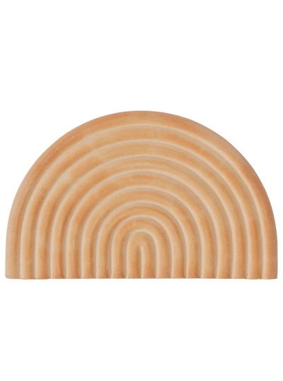 Tray Ceramic Rainbow - Beige