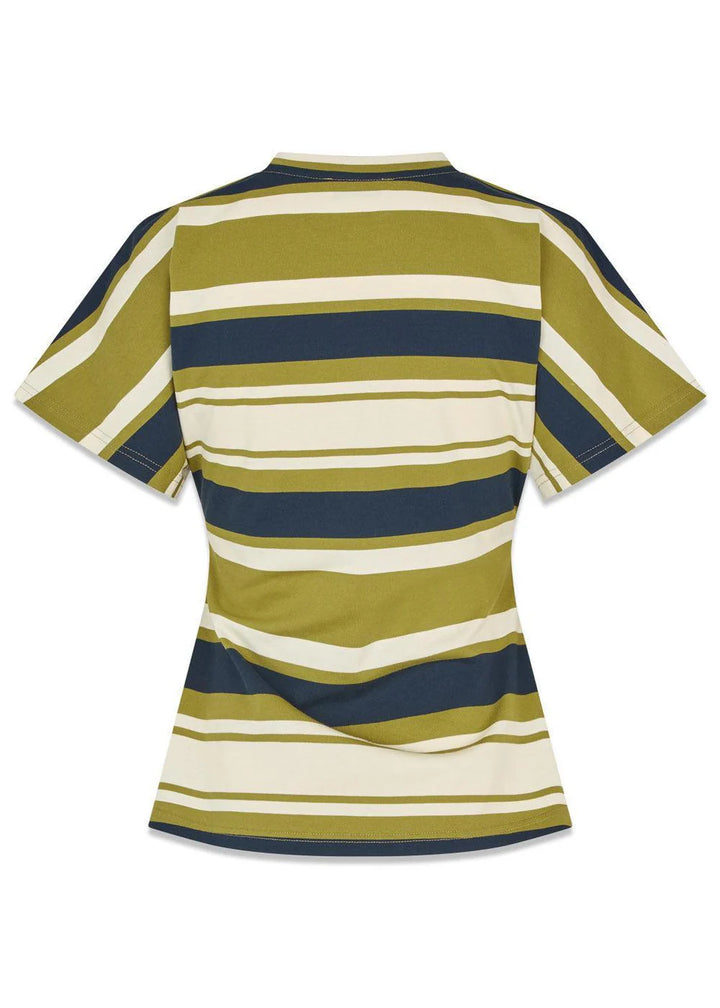 Urbanmd stripe t-shirt - Tarragon Navy stripe