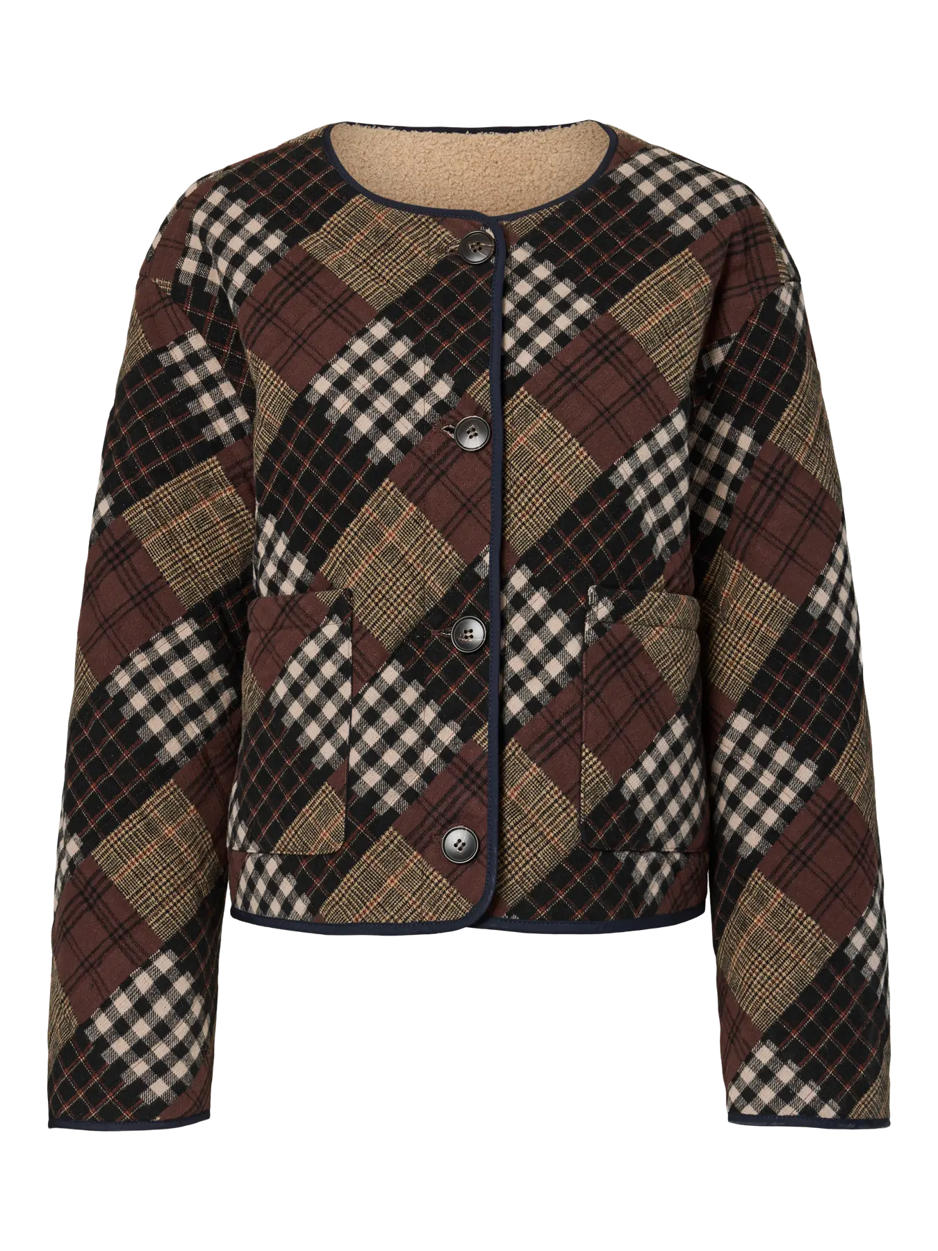 Yasanari ls reversible quilted coat