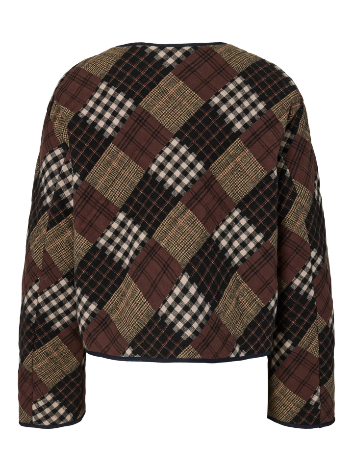 Yasanari ls reversible quilted coat