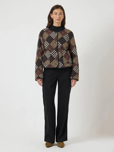 Yasanari ls reversible quilted coat