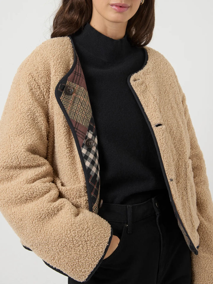 Yasanari ls reversible quilted coat