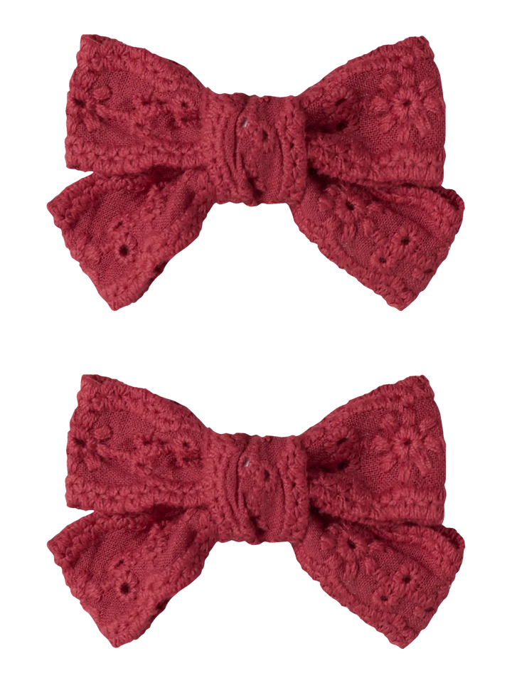 Nmfacc-Risa 2P Hair Clips Lil - Biking Red