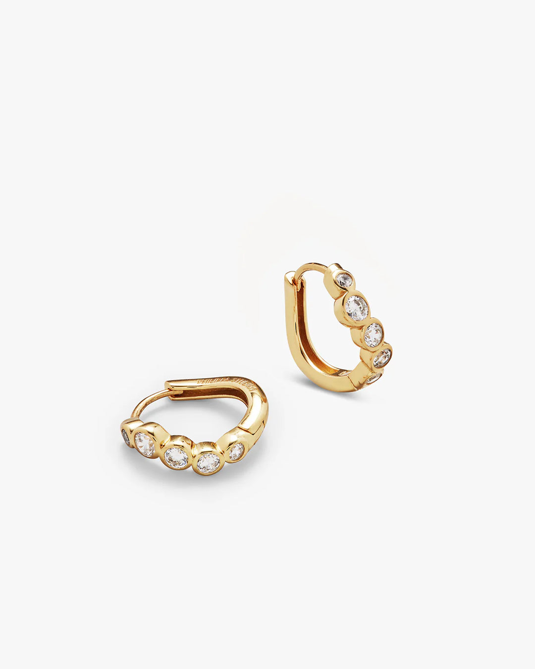 Wave Nona Hoops Medium - Forgylt