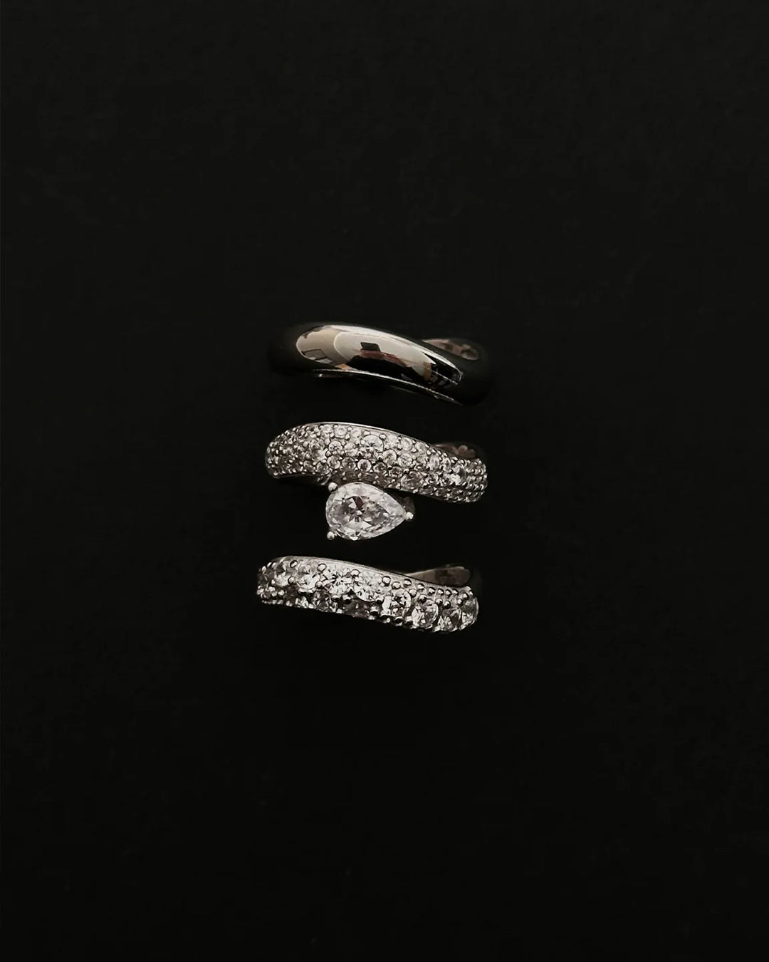 Wave Ring - Sølv