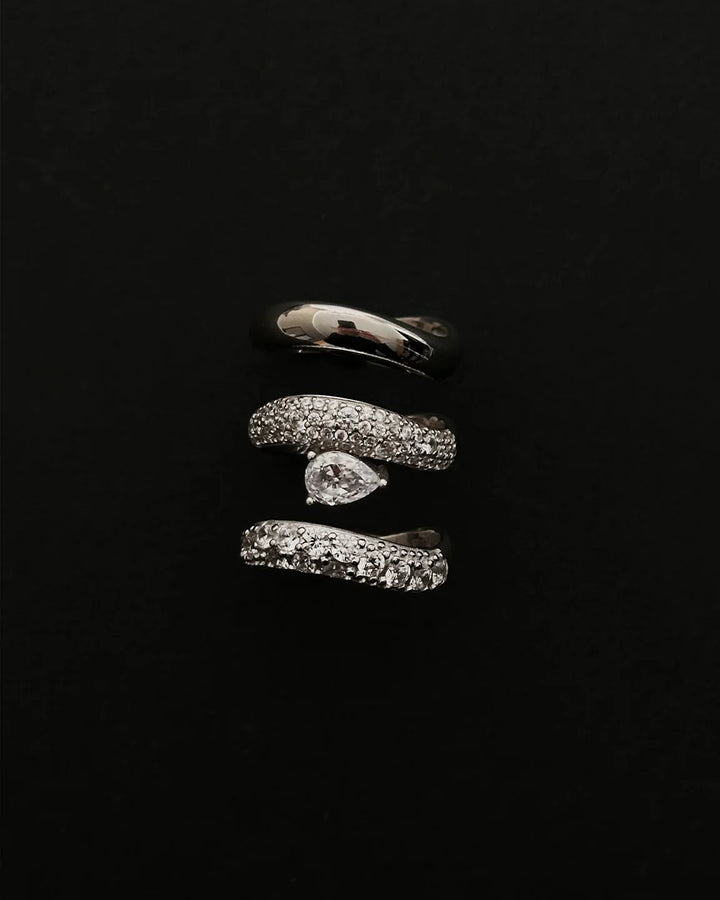 Wave Ring - Sølv