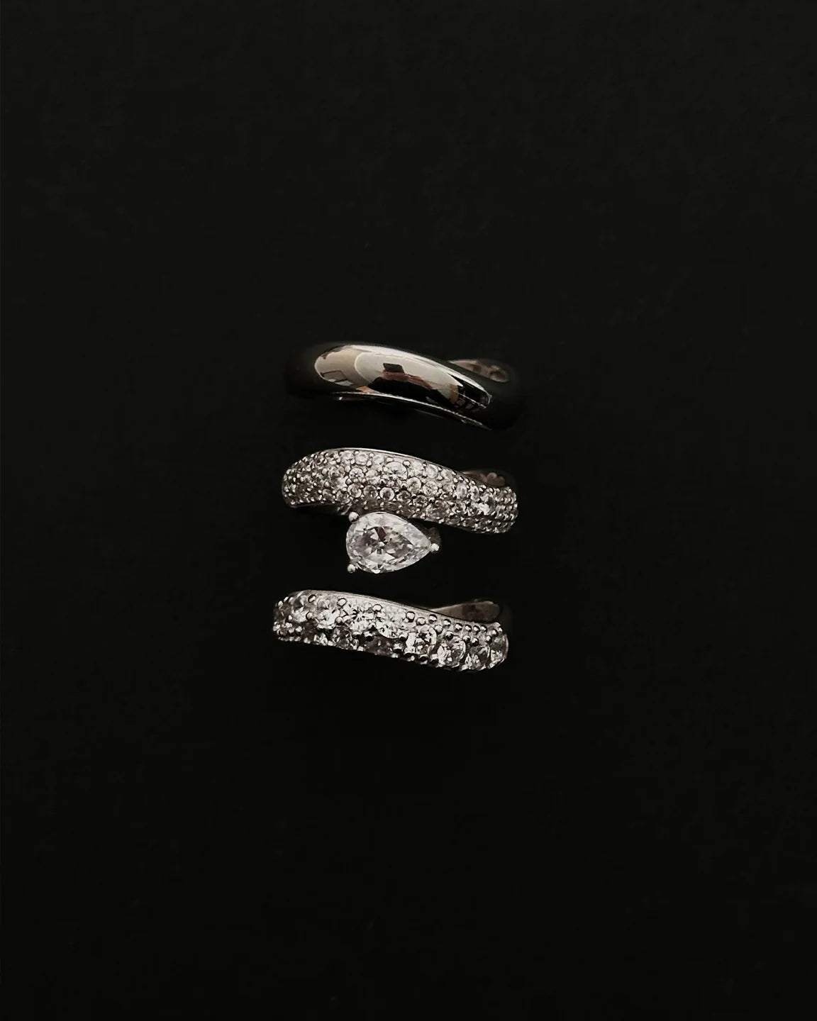 Wave Ring - Sølv