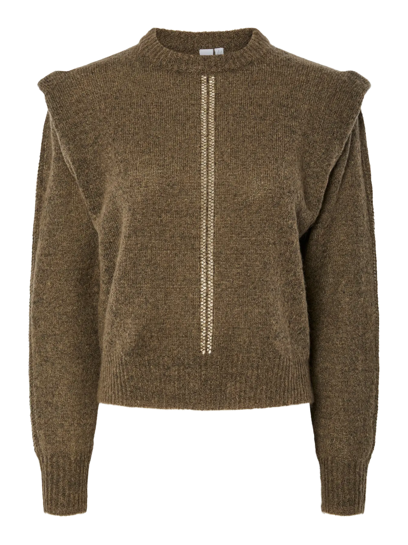 YASOmi Ls Wool Blend Knit Pullover